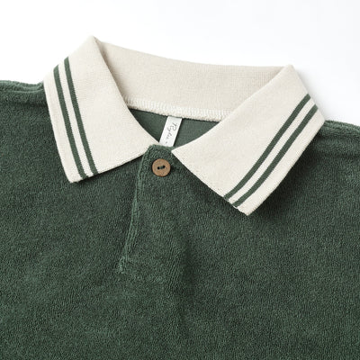 Collared Sweatshirt - Green by Rylee + Cru