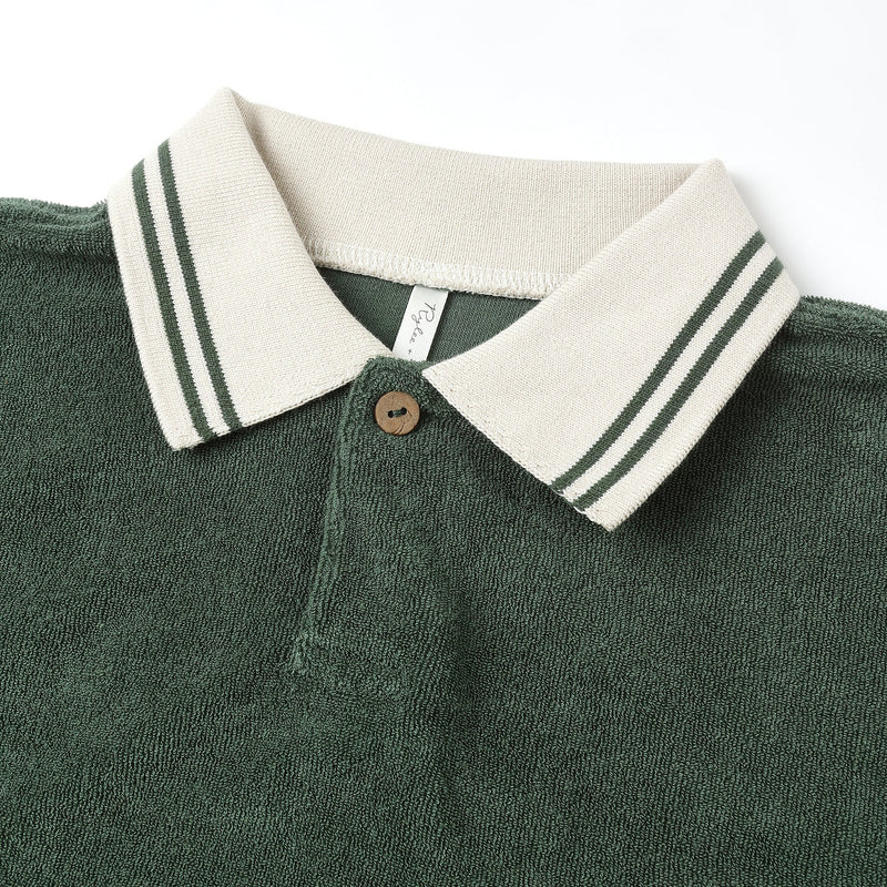 Collared Sweatshirt - Green by Rylee + Cru