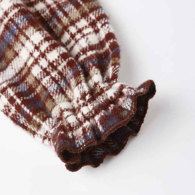 Adelaide Romper - Burgundy Plaid by Rylee + Cru - FINAL SALE