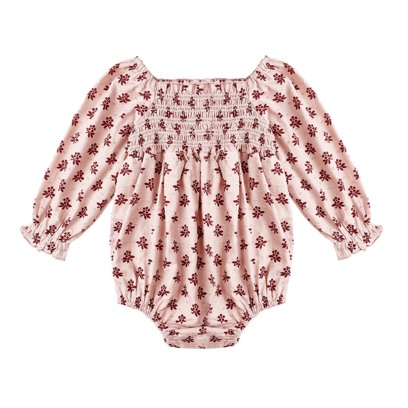 Adelaide Romper - Blush Fleur by Rylee + Cru - FINAL SALE