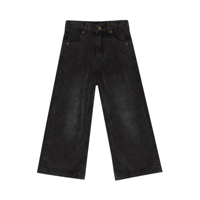 Straight Leg Pant - Washed Black by Rylee + Cru