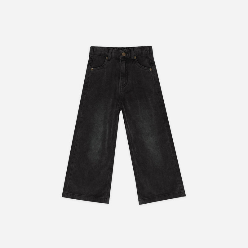 Straight Leg Pant - Washed Black by Rylee + Cru