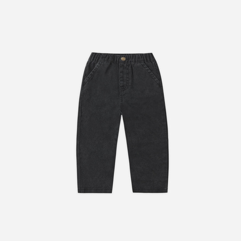 Baggy Pant - Washed Black by Rylee + Cru