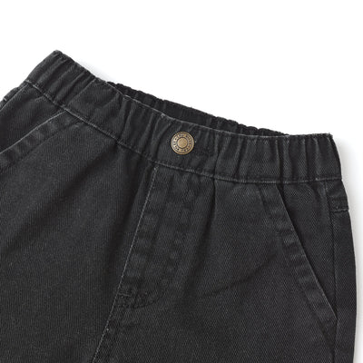 Baggy Pant - Washed Black by Rylee + Cru