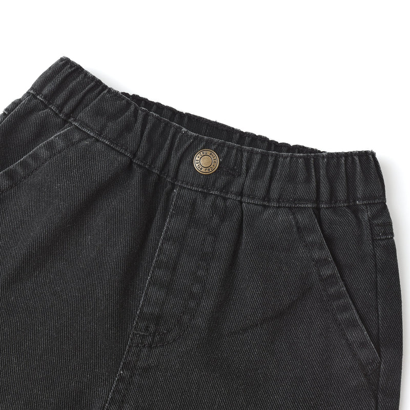 Baggy Pant - Washed Black by Rylee + Cru