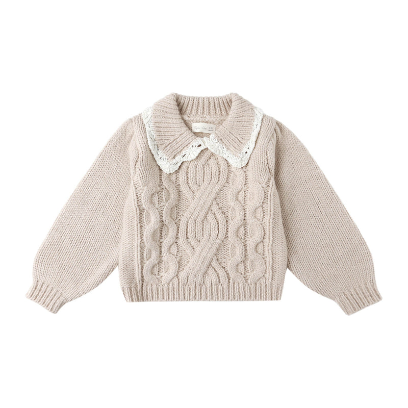 Alice Sweater - Heathered Antique by Rylee + Cru