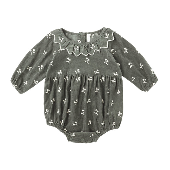 Freya Romper - Blossom Embroidery by Rylee + Cru