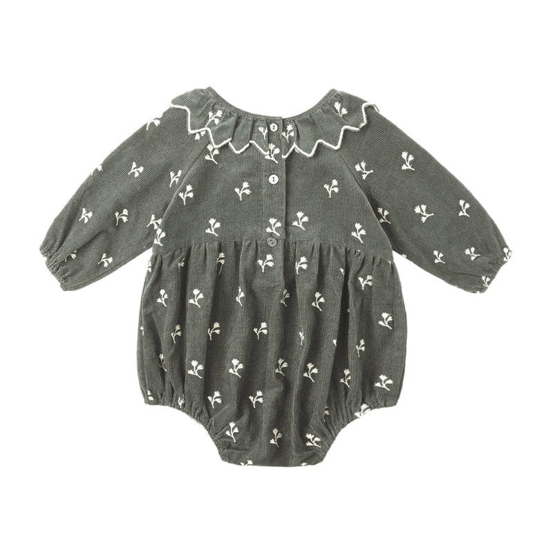 Freya Romper - Blossom Embroidery by Rylee + Cru