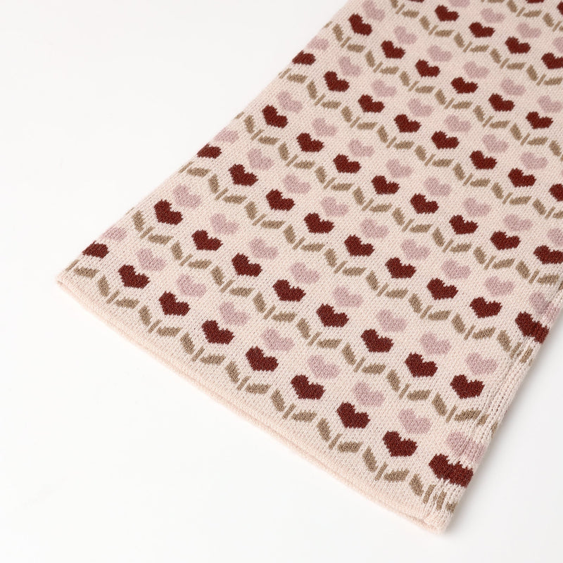 Jacquard Knit Set - Ruby Hearts by Rylee + Cru