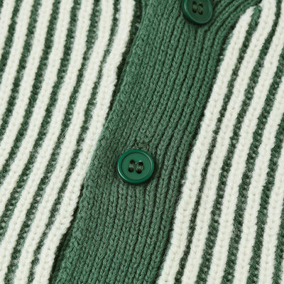 Haywood Cardigan - Green Stripe by Rylee + Cru