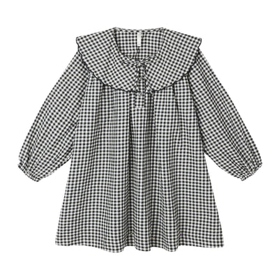 Mini Dress - Black Gingham by Rylee + Cru