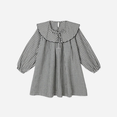 Mini Dress - Black Gingham by Rylee + Cru