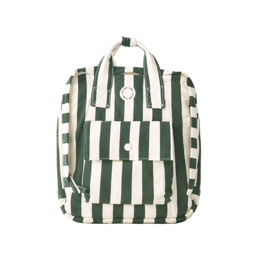 Mini Backpack - Green Stripe by Rylee + Cru