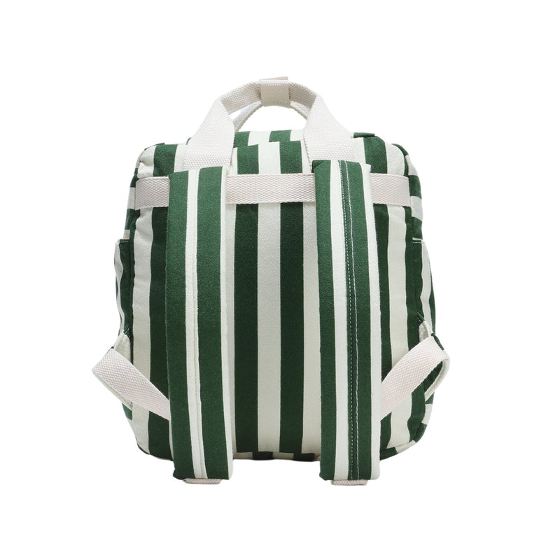 Mini Backpack - Green Stripe by Rylee + Cru