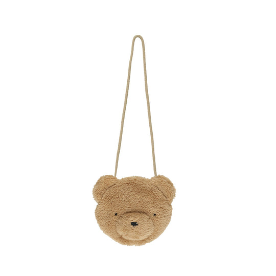 Bear Purse - Gold by Rylee + Cru