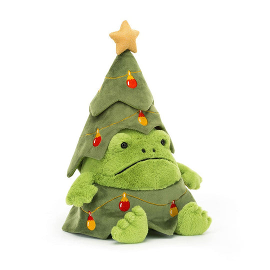 Christmas Tree Ricky Rain Frog - 10 Inch by Jellycat