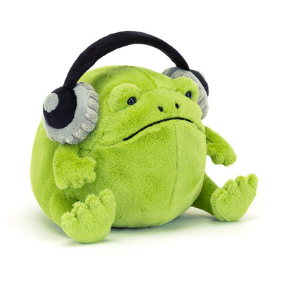 Ricky Rain Frog Headphones - 7 Inch by Jellycat