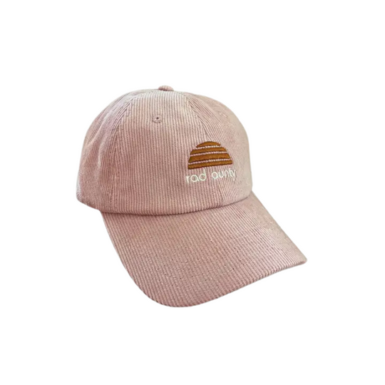 Rad Aunty Cord Cap - Mauve by Banabae