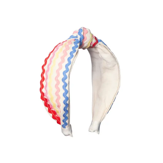 Ric Rac Rainbow Knotted Headband by Rockahula Kids