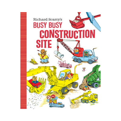 Richard Scarry's Busy Busy Construction Site - Board Book