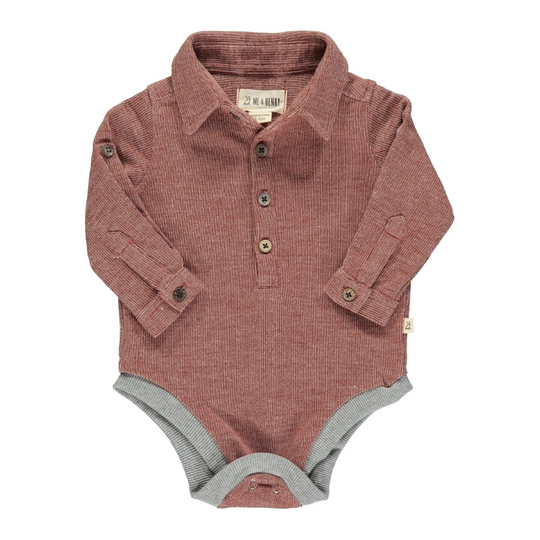 Ripley Jersey Bodysuit - Rust by Me & Henry - FINAL SALE