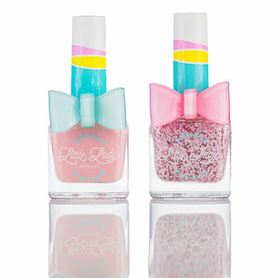 Scented Nail Polish - Rosey Ballerina Duo by Little Lady Products