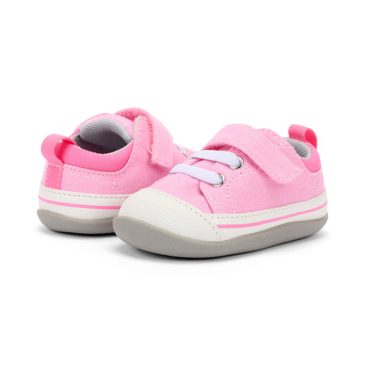 Stevie II Infant Shoe - Hot Pink by See Kai Run