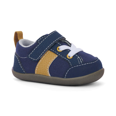 Connor First Walker Shoe - Navy by See Kai Run