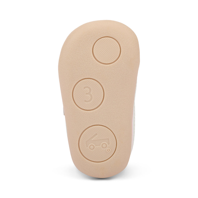 Stevie Mini First Walker Shoe - Gray Herringbone by See Kai Run