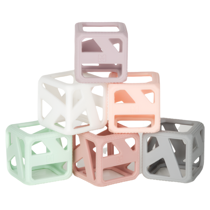 Stack N Chew Cubes - Pastel by Malarkey Kids – Pacifier Kids Boutique