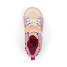 Colorful sneaker with 'see kai run' branding on a white background
