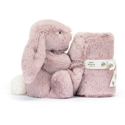 Bashful Luxe Bunny Rosa Soother in Gift Box by Jellycat