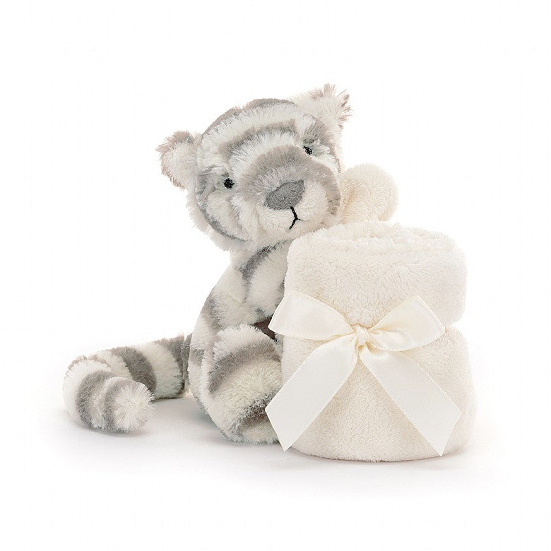 Bashful Snow Tiger Soother by Jellycat