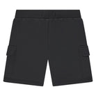 Black shorts with pockets on a white background
