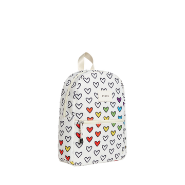 Kane Kids Mini Travel Backpack - Rainbow Hearts by State Bags