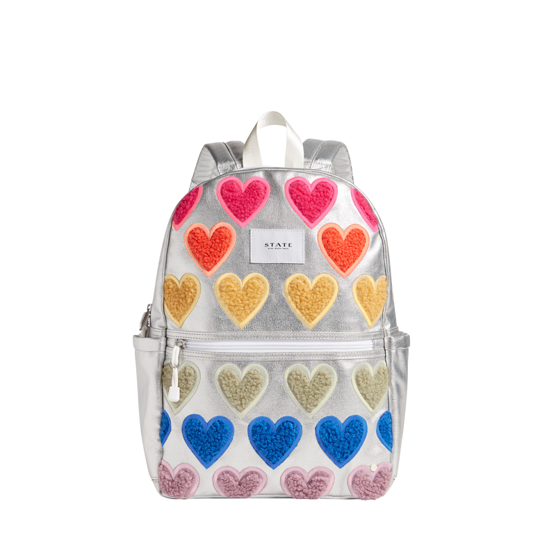 Kane Kids Backpack - Fuzzy Hearts by State Bags
