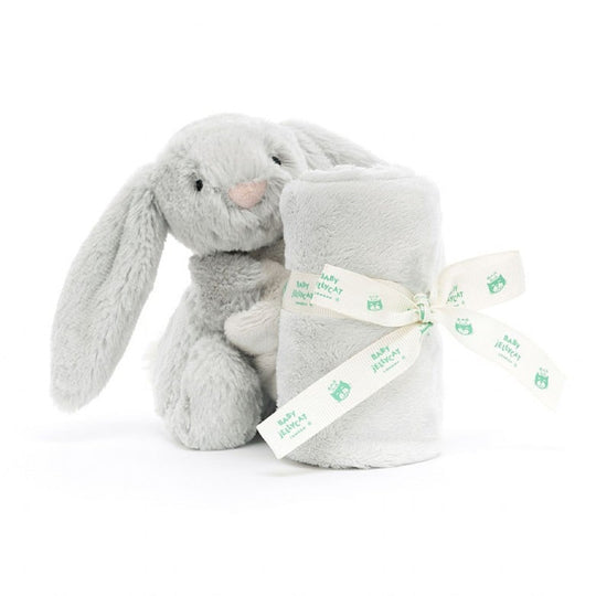 Bashful Grey Bunny Soother by Jellycat