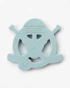 Light blue teething toy with 'Loulou Lollipop' branding on a white background