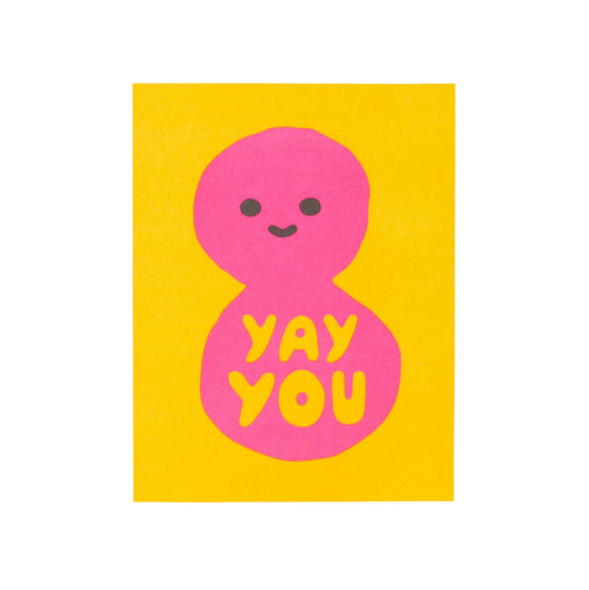 Yay You Peanut Card by Egg Press