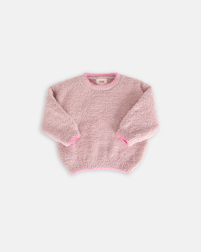 Boxy Sweater - Fuzzy by 7AM Enfant