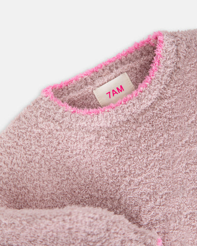 Boxy Sweater - Fuzzy by 7AM Enfant