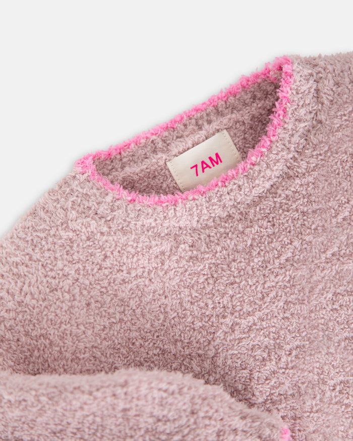 Boxy Sweater - Fuzzy by 7AM Enfant