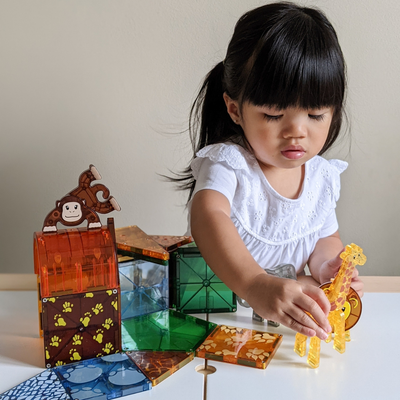 Safari Animals 25 Piece Set by Magna-Tiles
