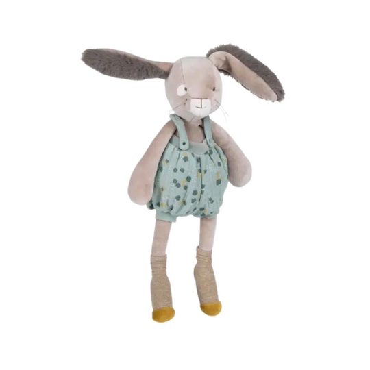 Sage Rabbit Three Little Rabbits by Moulin Roty