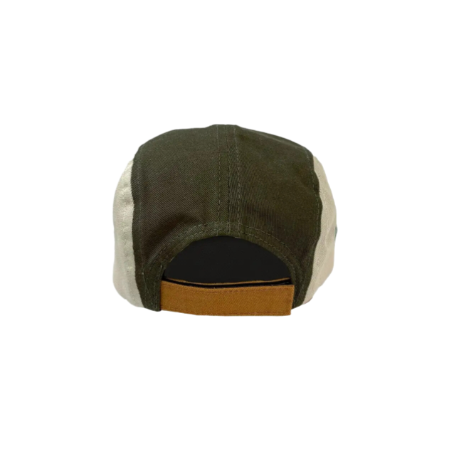 Rad Kid Spliced 5 Panel Cap - Khaki by Banabae