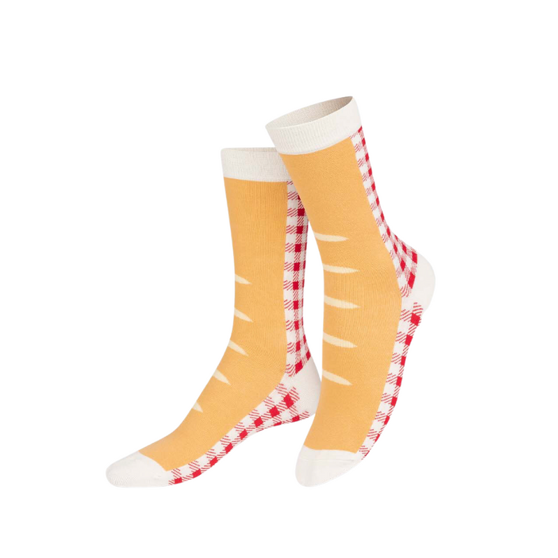 French Baguette Socks by Eat My Socks