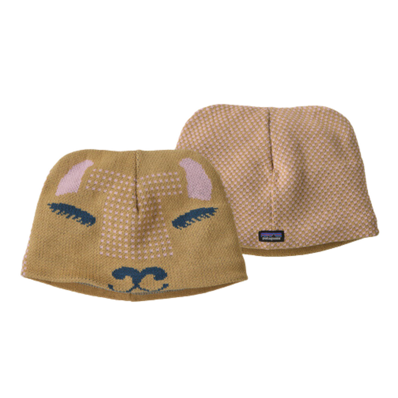 Baby Animal Friends Beanie - Guanaco Camel by Patagonia