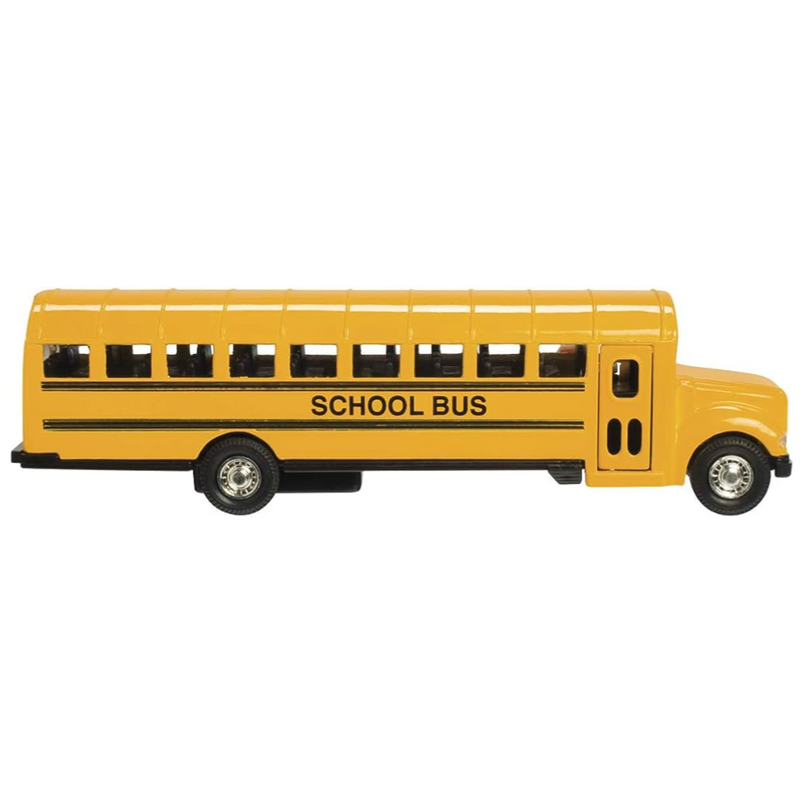 Diecast Large School Bus 7" by Toysmith