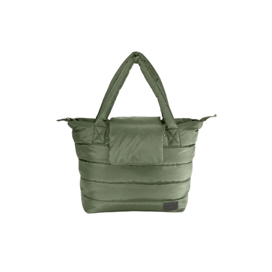 Capri Diaper Crossbody Tote - Evening Green by 7AM Enfant