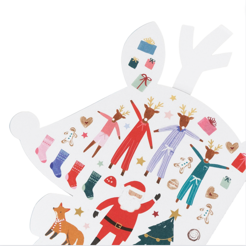 Reindeer Sticker Sketch Book by Meri Meri FINAL SALE